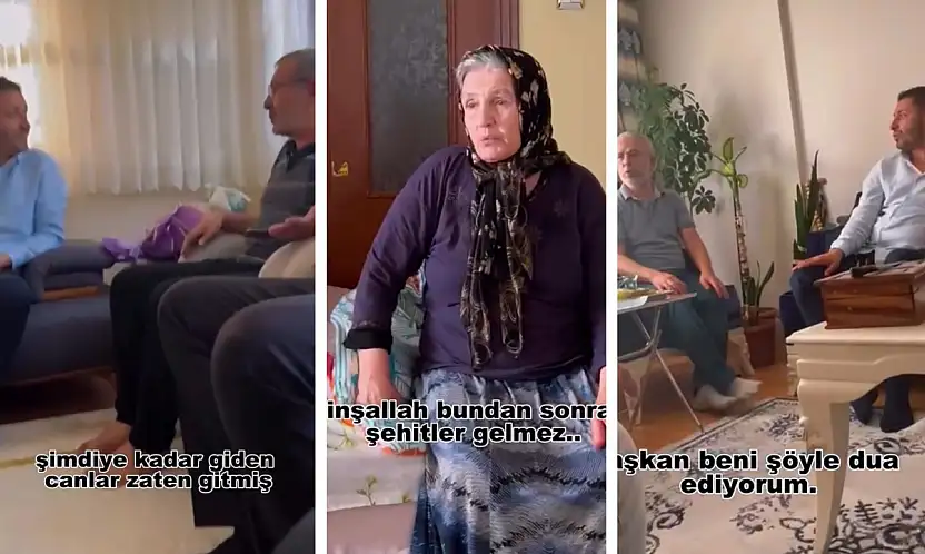 Başkan Yağmur: Siz hiç şehit ailesinin evine gittiniz mi?