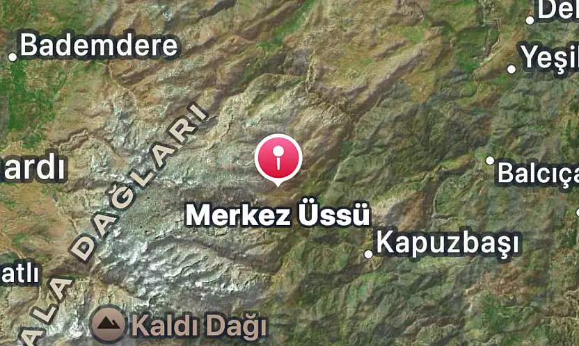 Bu kez Yahyalı'da 3 büyüklüğünde deprem