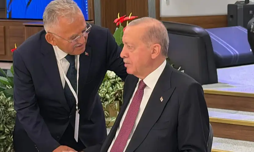Büyükkılıç Erdoğan'la görüştü: Ankara'daki zirvenin konusu Kayseri oldu