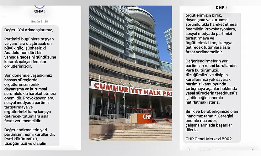 CHP Kayseri'yi karıştıran mesaj
