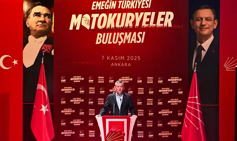 CHP Kayserili ismin anısına 'Emeğin Türkiye'si Motokuryeler Buluşması' gerçekleştirdi