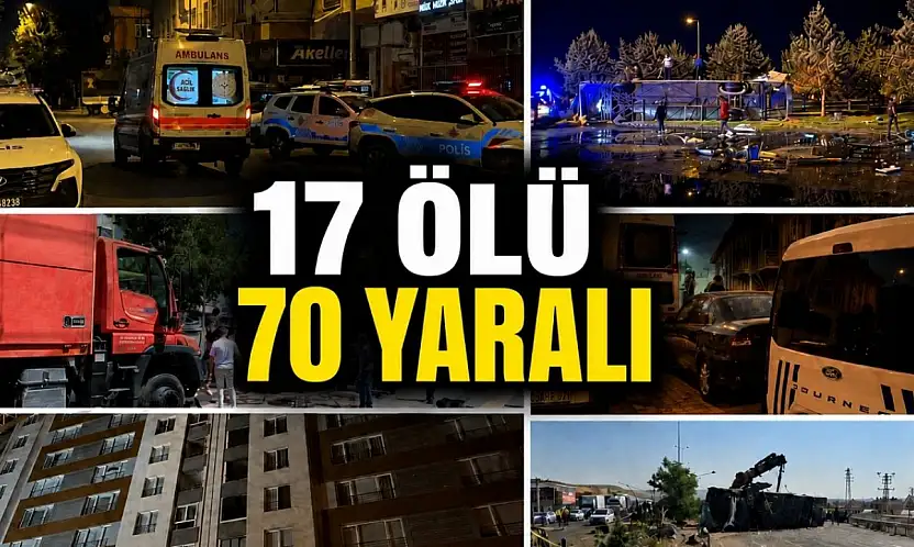Cinayet, bıçaklama, kaza! Kayseri'de neler oldu neler