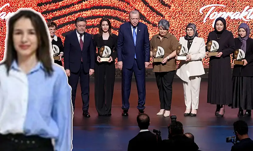 Cumhurbaşkanı Erdoğan'ın plaket verdiği Kayserili çiftçi ortaya çıktı!