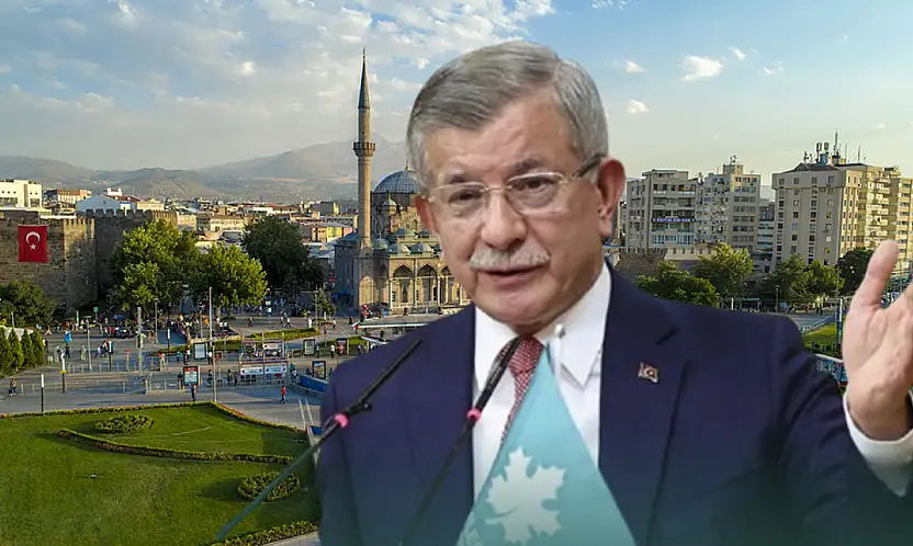 Flaş gelişme! Davutoğlu, şu an Kayseri'de! Kimlerle görüşecek?