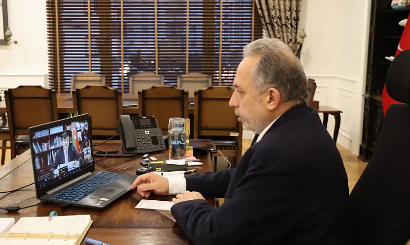 Dünyada sadece 5 kişiye verilen madalyayı Başkan Yalçın aldı!