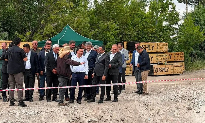 Dursun Ataş'tan Vali ile Pınarbaşı çıkarması