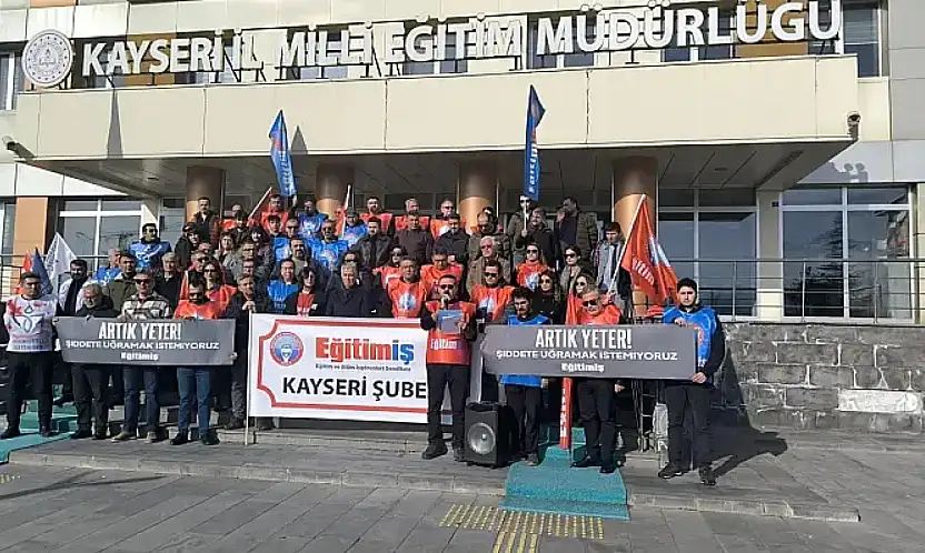 Eğitim-İş: 'Kayseri liyakatsizliğin başkenti haline geldi'