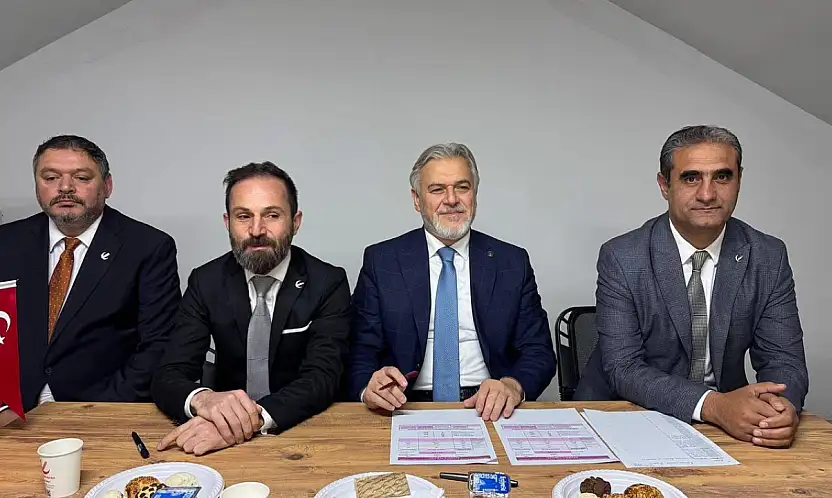 Erbakan'ın damadından Kayseri paylaşımı! Bakın kimlerle bir araya geldi?