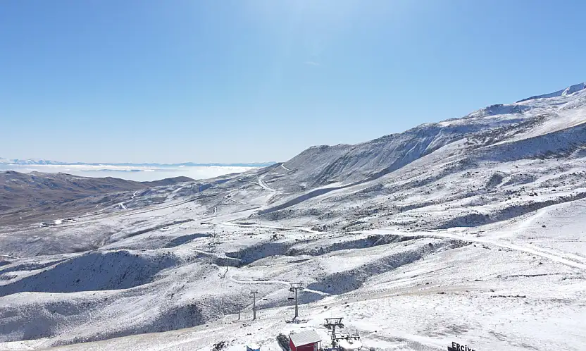 Erciyes'e gidecekler dikkat! Sömestir için bakın ne yaptılar!