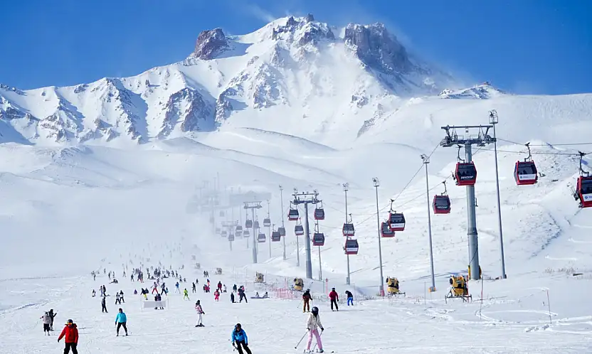 Erciyes'te düşüş başladı! Palandöken ve Kartalkaya'nın gerisinde kaldı