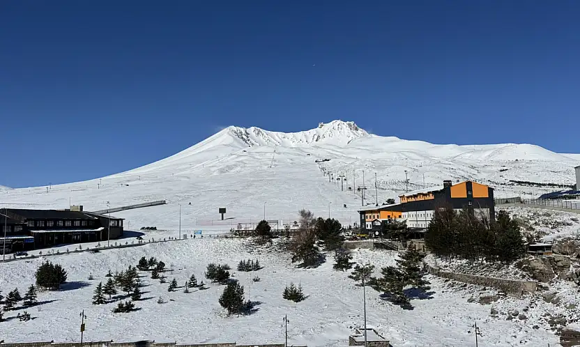Erciyes'te kayak sezonu açılıyor! Tarih belli oldu