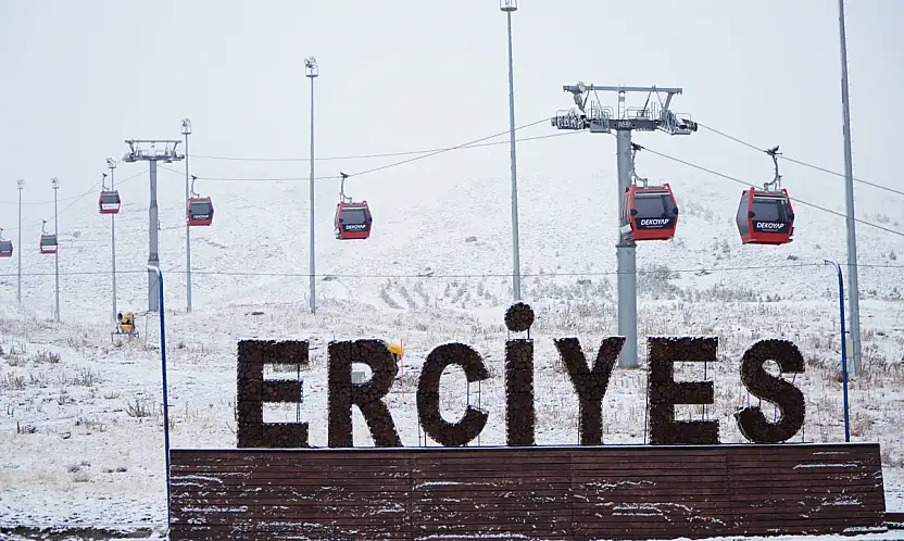 Erciyes'te sezon açılışı için geri sayım başladı