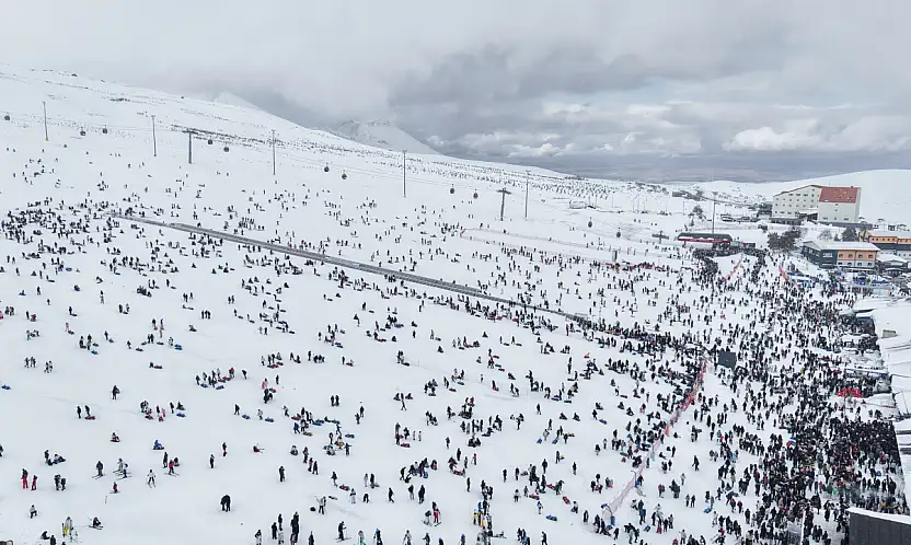 Erciyes'ten yeni rekor! 3 milyonu geçti