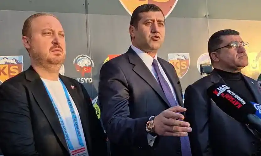 Ersoy: Kayserispor'un hakkı gasp edilmiştir