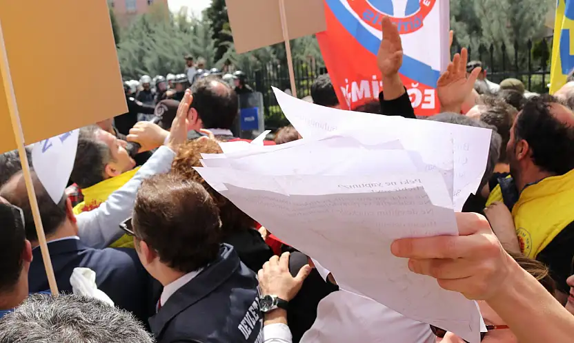 Eylemleri ile dikkat çeken Genel Başkan sessiz sedasız Kayseri'ye geldi