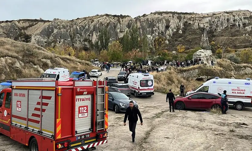 Flaş! Göreme'de peri bacası çöktü, ölü ve yaralılar var…