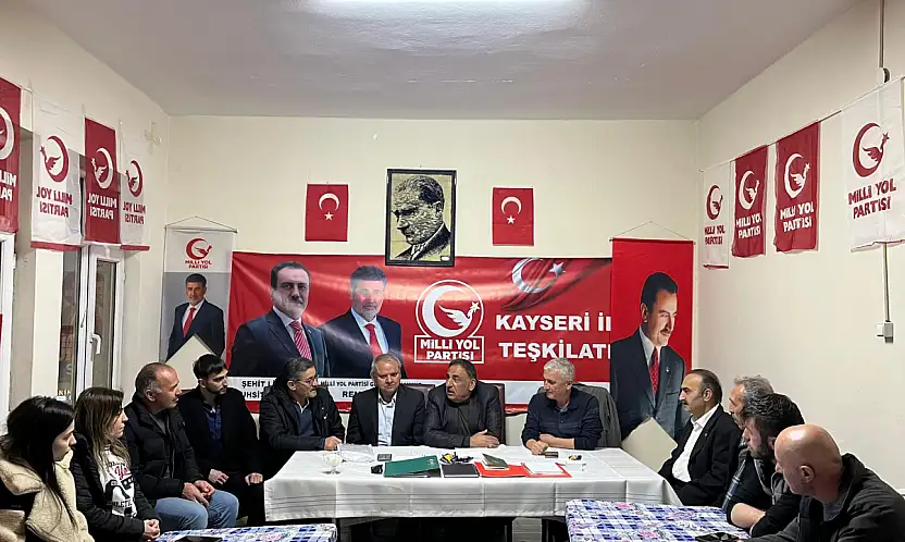 Hafta sonu genel merkezden Kayseri'ye geldiler!