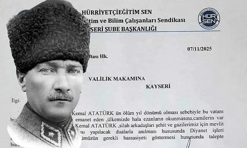 Hürriyetçi Eğitim Sen'den dikkat çeken 10 Kasım talebi