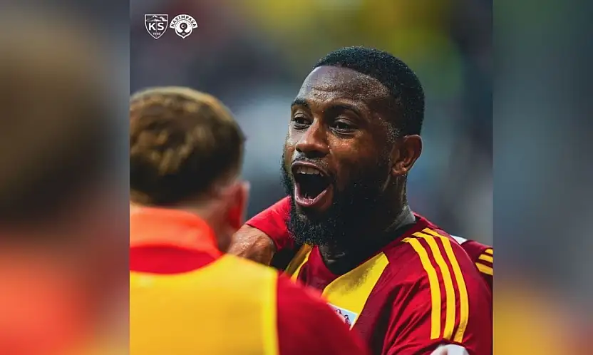 İlk yarı Kayserispor'un üstünlüğüyle tamamlandı