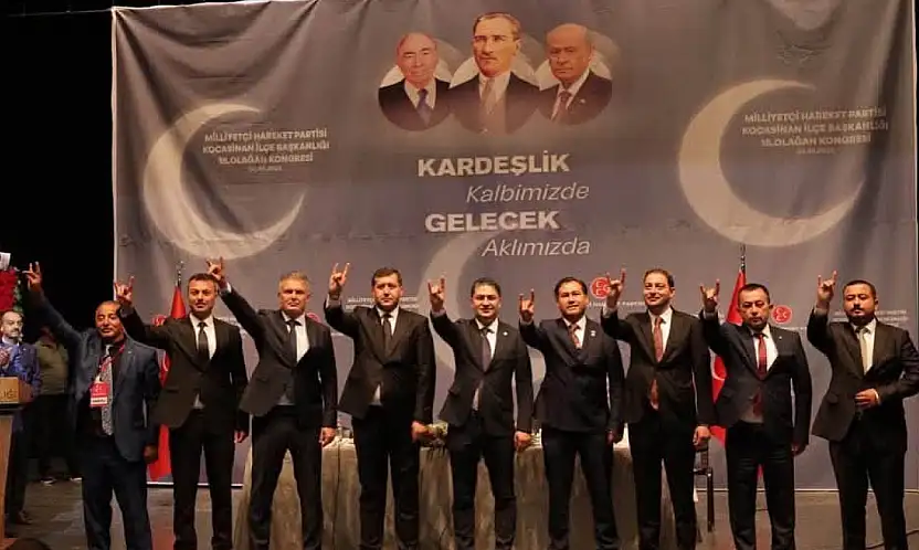 İşte Kayseri'de MHP'nin Kocasinan ilçe yönetimine giren isimler