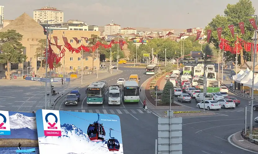 İşte Kayseri'de toplu taşımayı ucuz kullanmanın formülü!