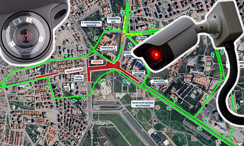 İzin çıktı! Kayseri'de o bölgeye gece görüş kameraları konuluyor