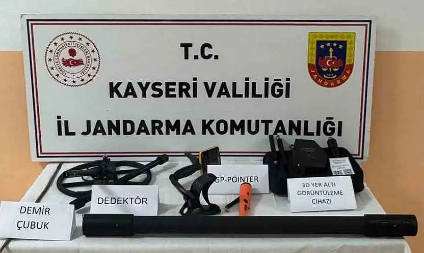 Kayseri'de 3 kişi suçüstü yakalandı