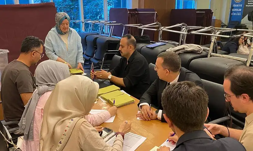 Kayseri Barosu'nda nefesler tutuldu! 3 adaydan açıklama