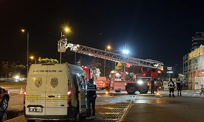 Kayseri'de acı son! Yangın çıkan evin sahibi balkondan düşerek öldü