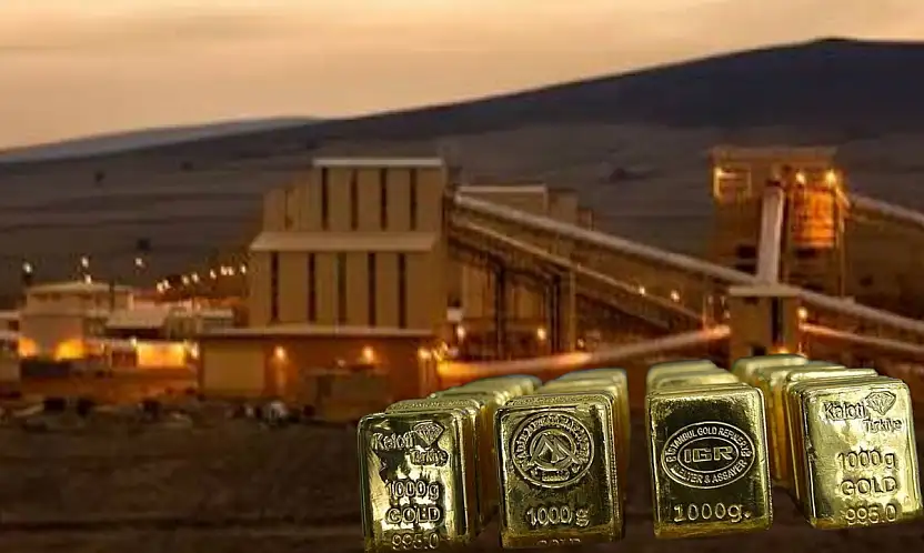 Kayseri'de altın çıkaran şirketten yeni yatırım! 840 kilogram altın daha üretecek