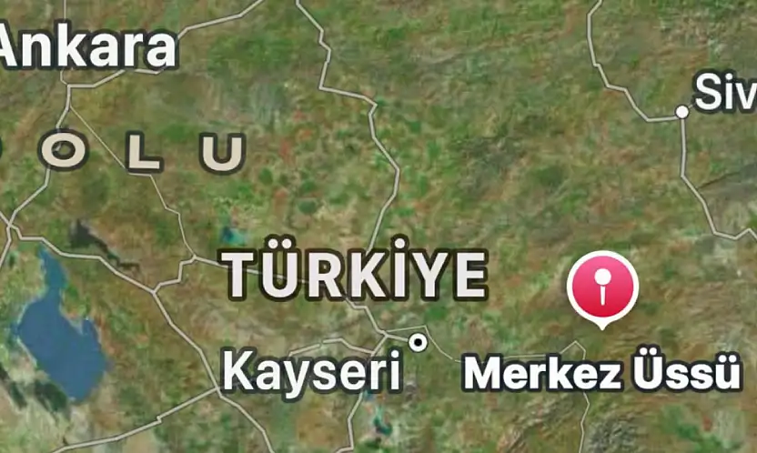 Kayseri'de aynı gün aynı bölgede bir deprem daha