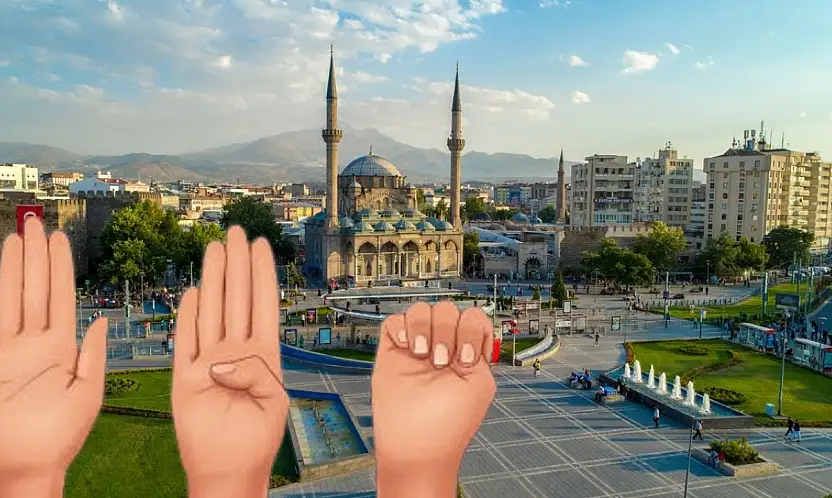 Kayseri'de bu işareti yapan olursa aman dikkat!