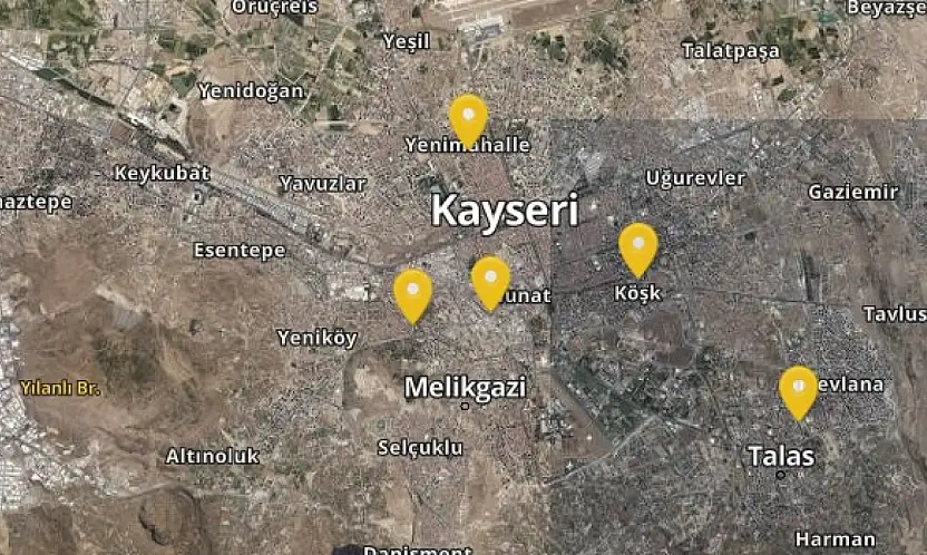 Kayseri'de dengeler değişti! Havanın en kötü olduğu bölge belli oldu