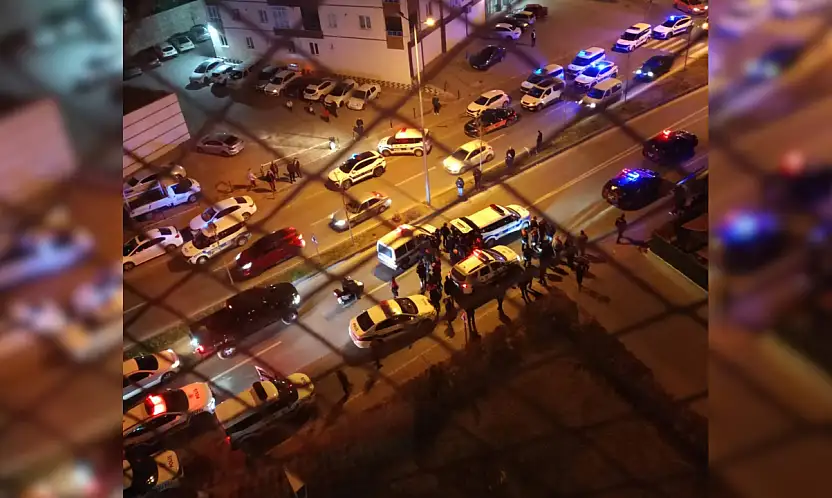 Kayseri'de 'dur' ihtarına uymadı polisin üzerine sürdü!