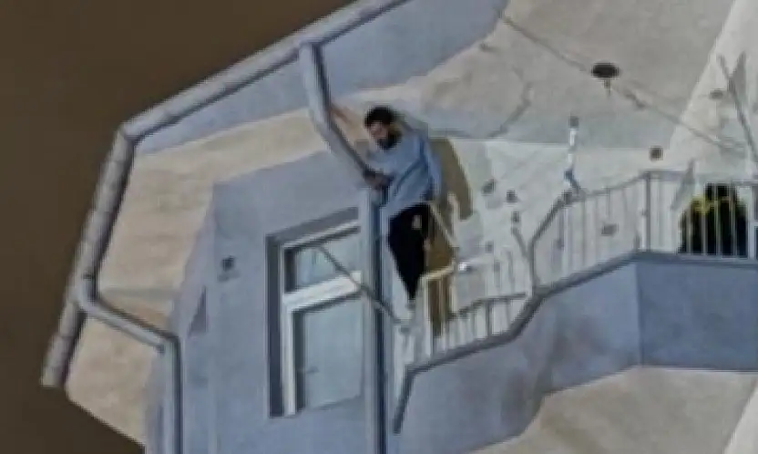 Kayseri'de gergin dolu dakikalar: Ekipler son anda ikna etti