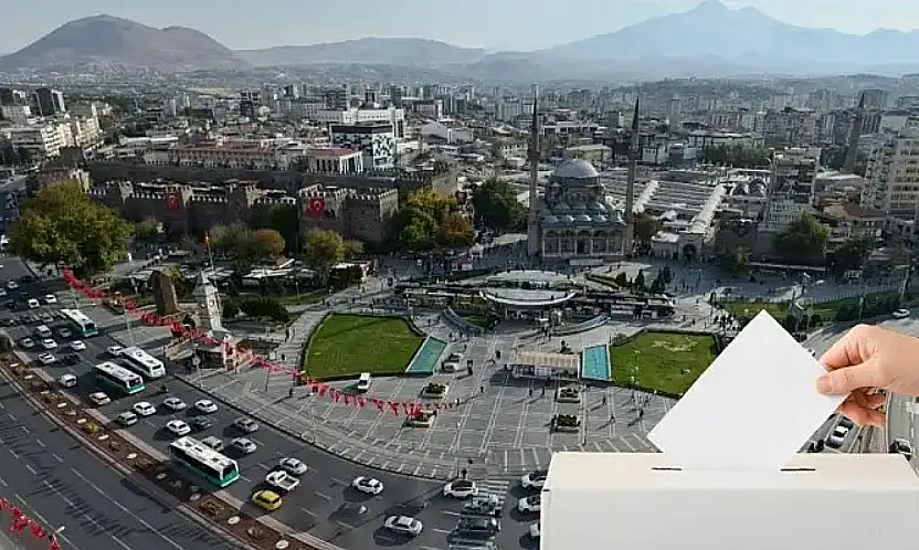 Kayseri'de hafta sonu seçim var!