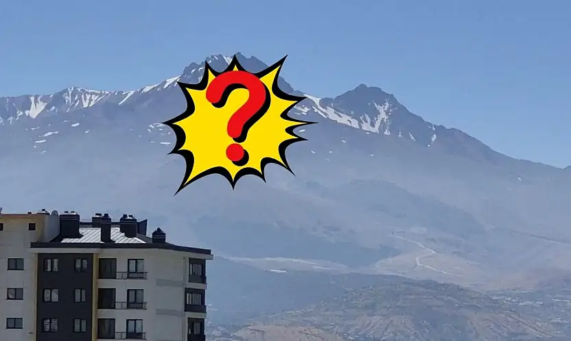 Kayseri'de herkes oraya bakıyor! Dikkat çeken yazı zirvede ortaya çıktı