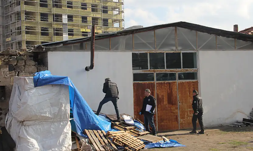 Kayseri'de iş yerinde ölüm