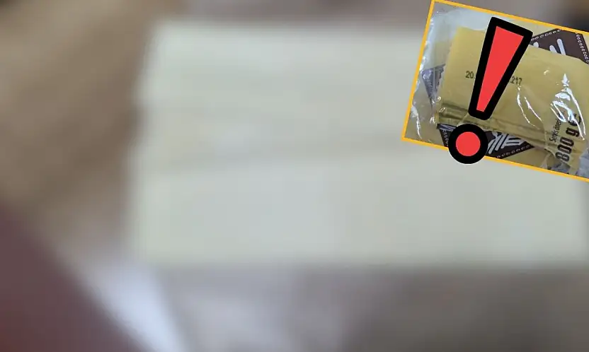 Kayseri'de marketten aldı! Eve geldi büyük şok yaşadı!