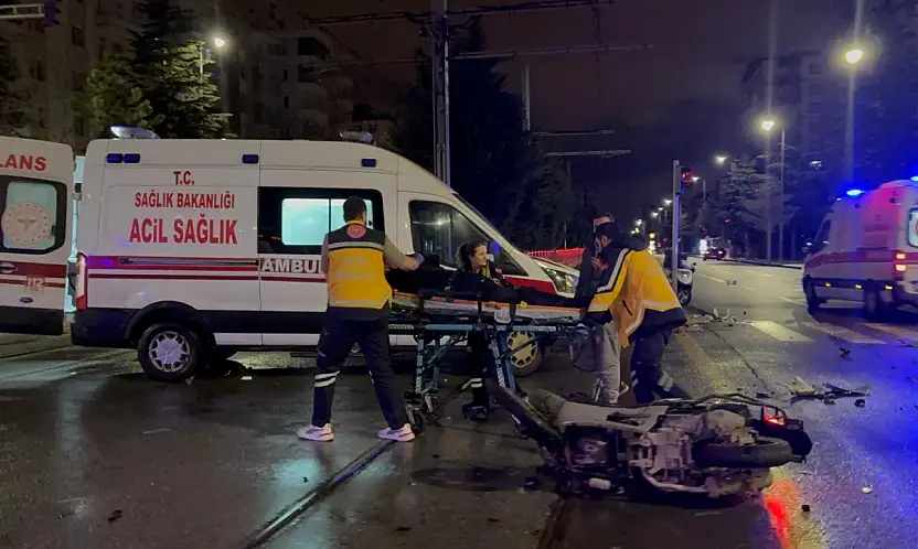 Kayseri'de motosiklet sürücüsünden acı haber geldi