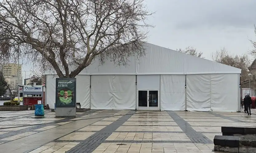 Kayseri'de o bölgeye iftar çadırı kuruldu!