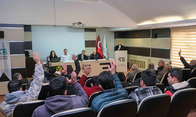 Kayseri'de o isim yeniden Başkan oldu...