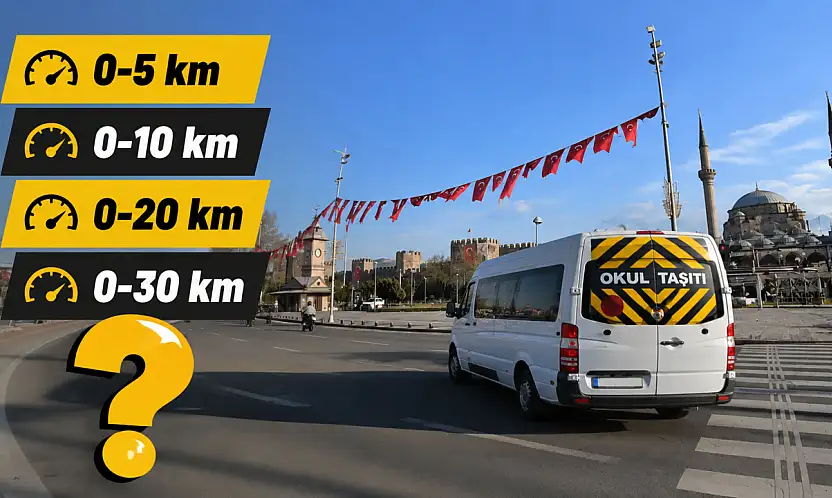Kayseri'de öğrenci servislerle ilgili dikkat çeken karar! 5'inci mesafe geliyor