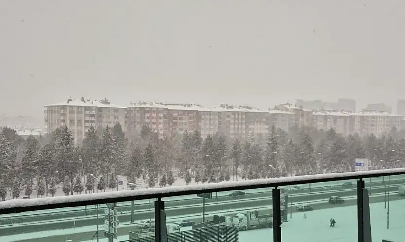 Kayseri'de önümüzdeki haftaya dikkat! Kar yeniden geliyor