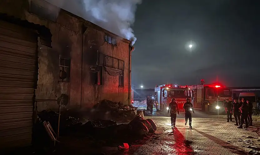 Kayseri'de OSB'de yangın