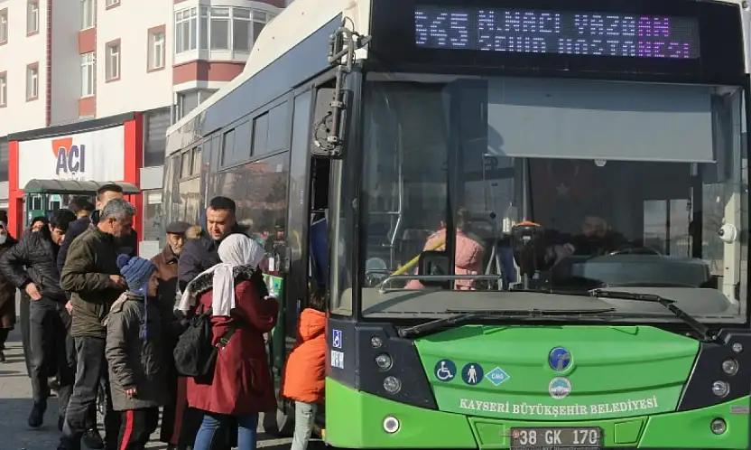 Kayseri'de otobüs saatleri değişti! İşte o hatlar