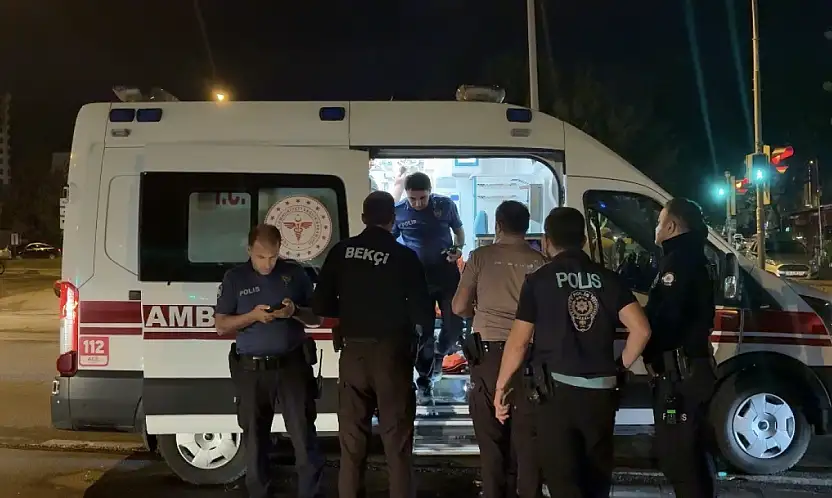 Kayseri'de panik! Silahla vurulan şahıs, tramvaya bindi