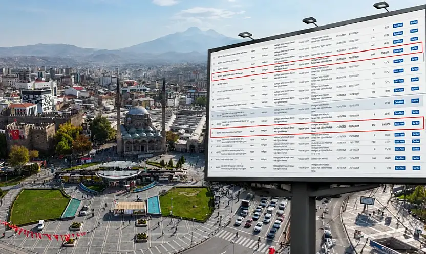 Kayseri'de 'paravan kurs' iddiası!