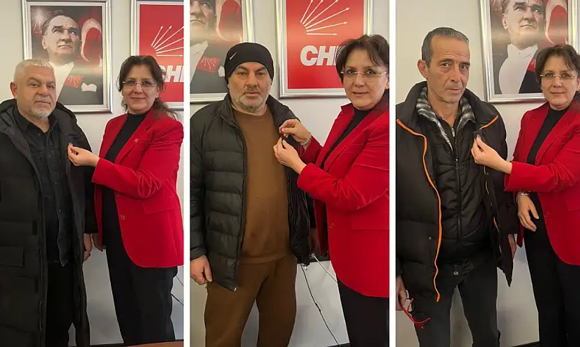 Kayseri'de partilerinden istifa edip, CHP'ye katıldılar