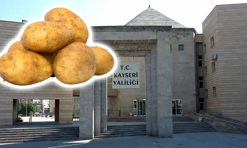 Kayseri'de patates alarmı! Valilik'te dikkat çeken toplantı